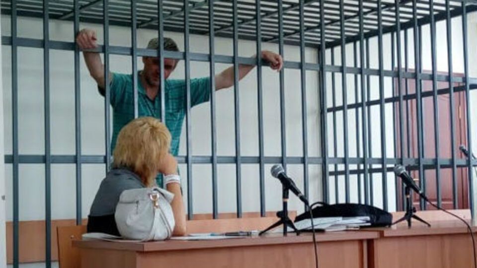 Станислав Клих с адвокатом Мариной Дубровиной в суде