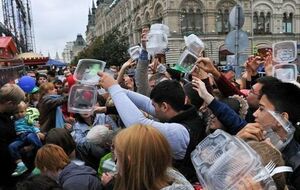 Бесплатный салат на московском фестивале привел к давке и погрому