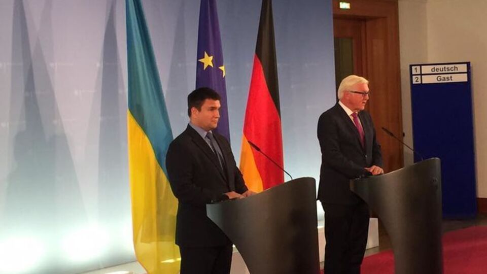 Климкин находится с рабочим визитом в Германии