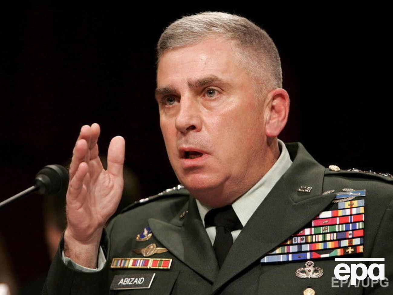 Абизейд был главой Центрального командования США с 2003-го по 2007 год