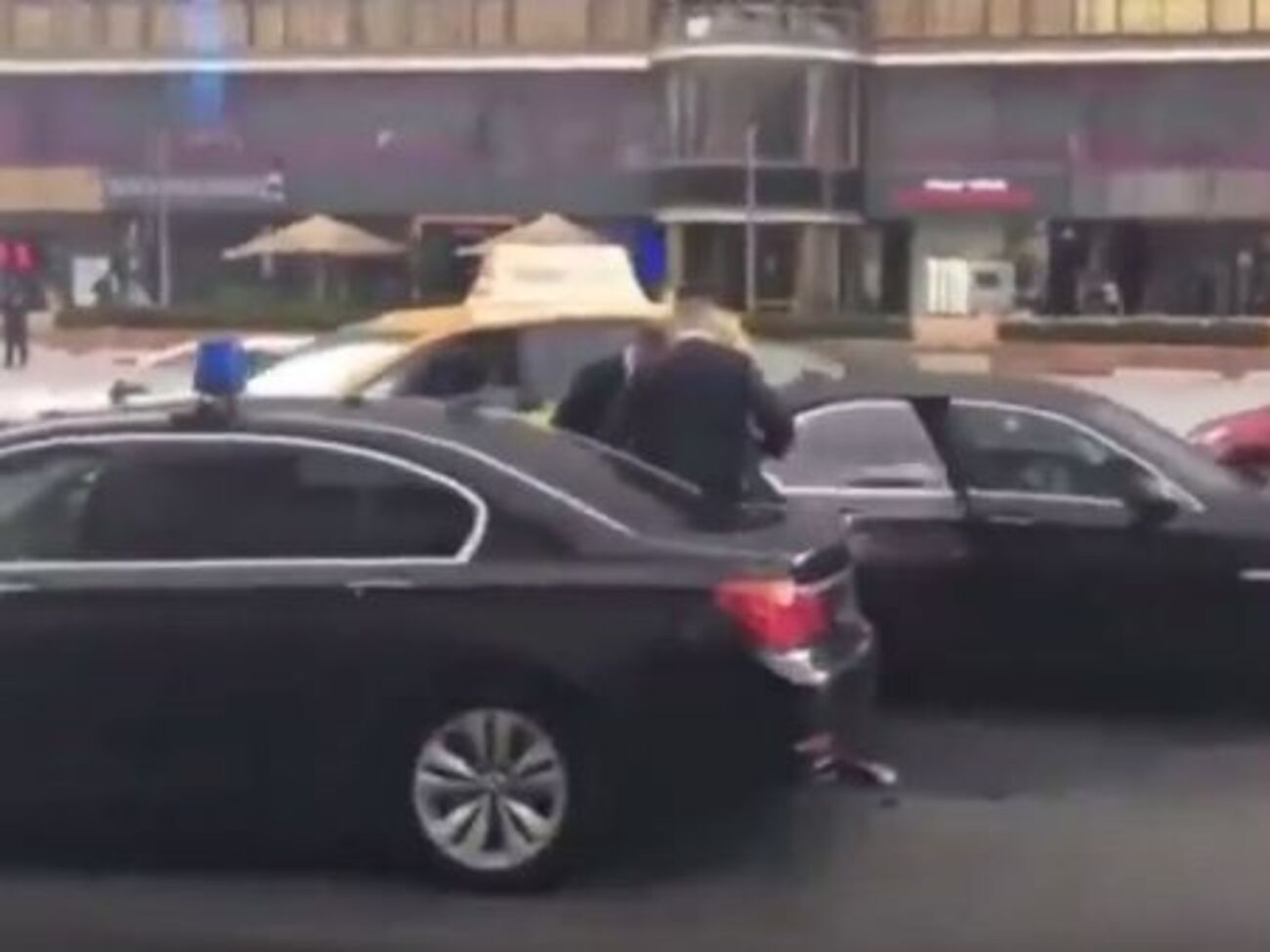 В результате столкновения машин никто не пострадал