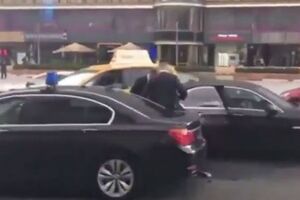 В результате столкновения машин никто не пострадал
