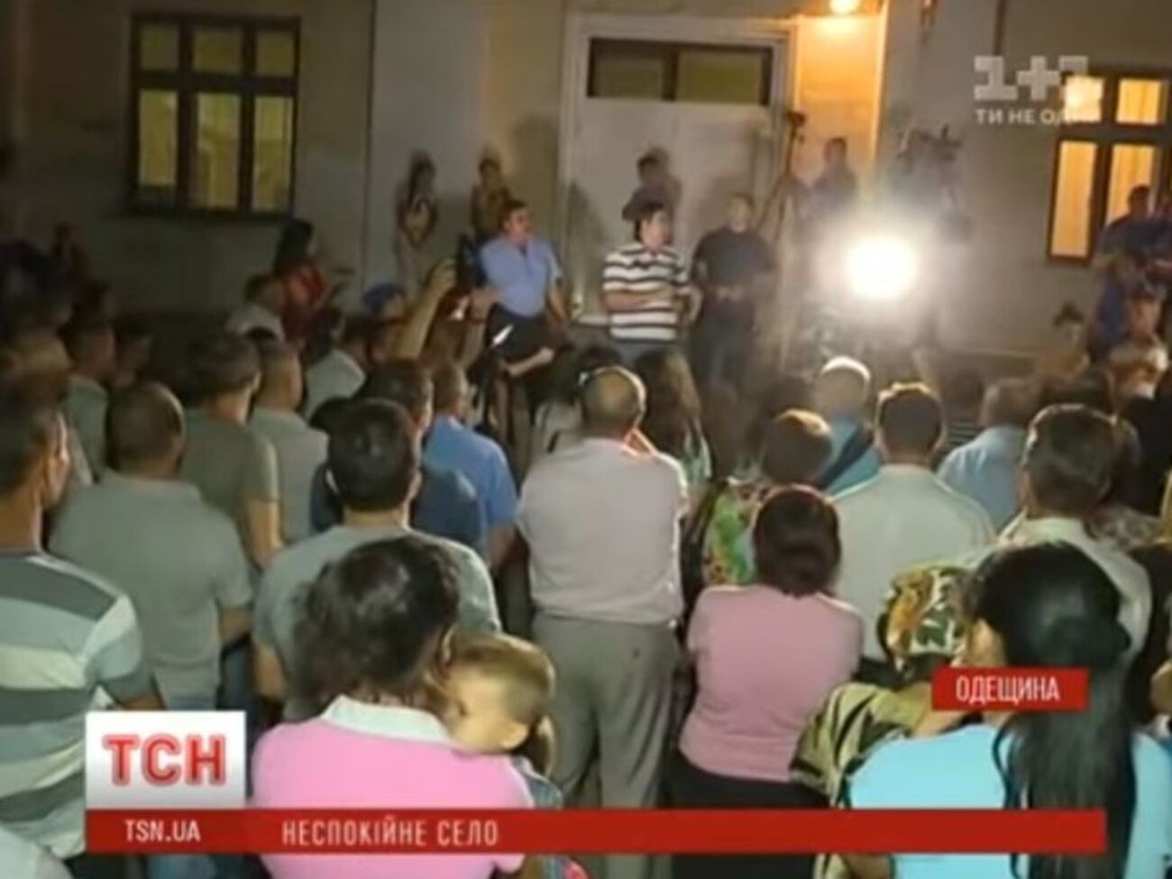 Накануне в селе провели митинг