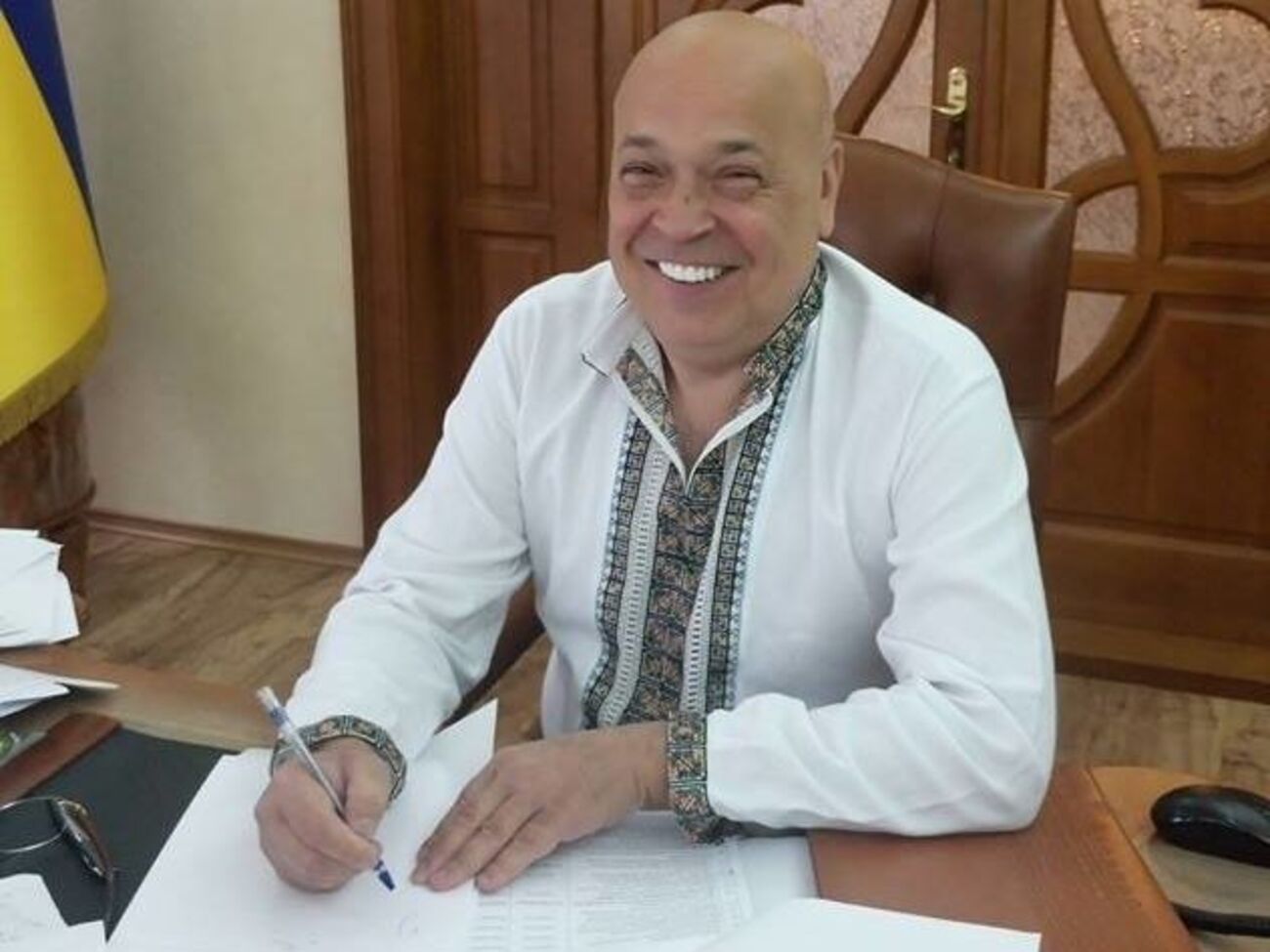 Москаль похвастался поздравлением от жителей улицы Джона Леннона