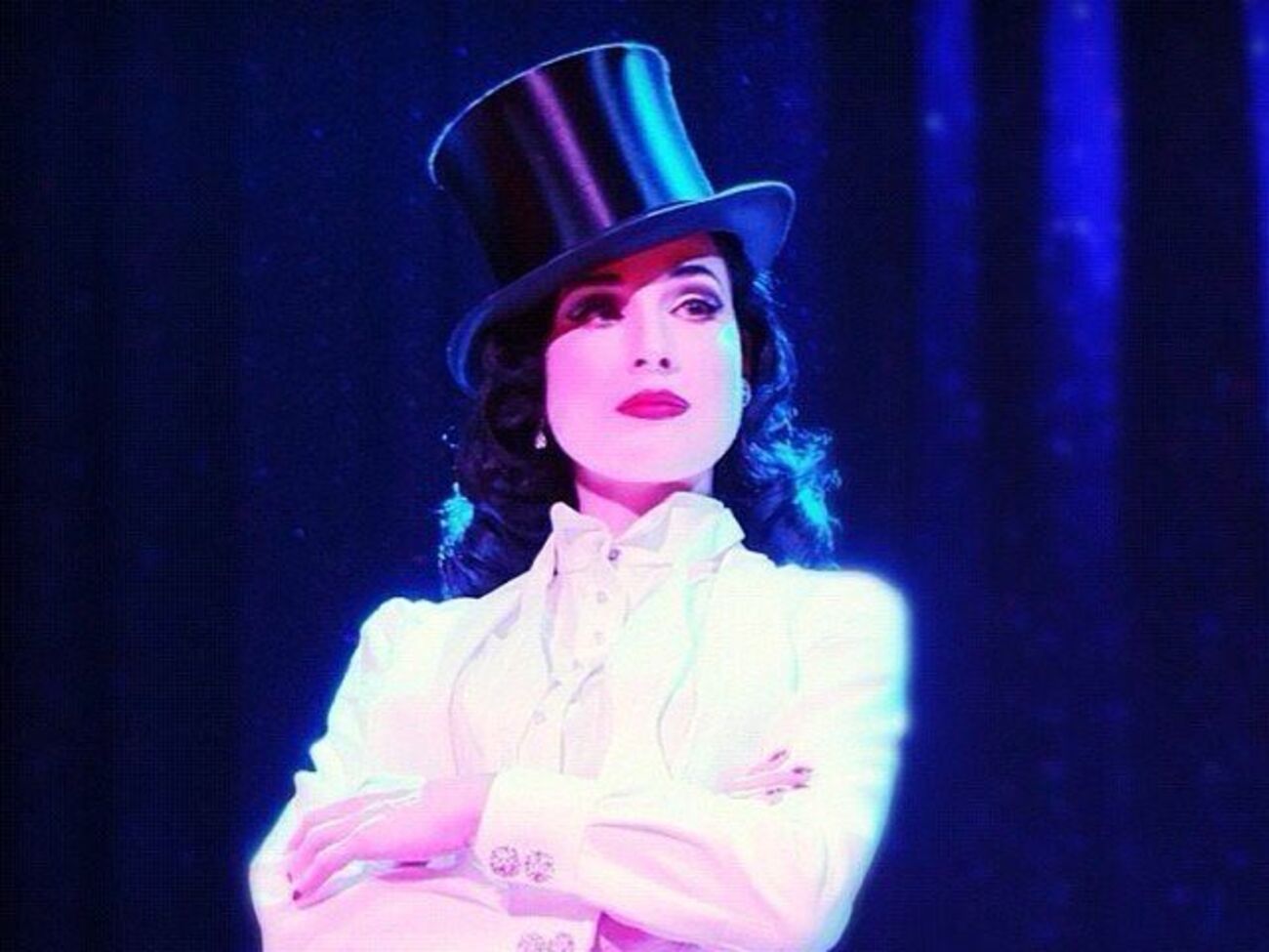 Дита фон Тиз:&nbsp;Чуть было не вышла на сцену с вилкой, застрявшей в моем костюме