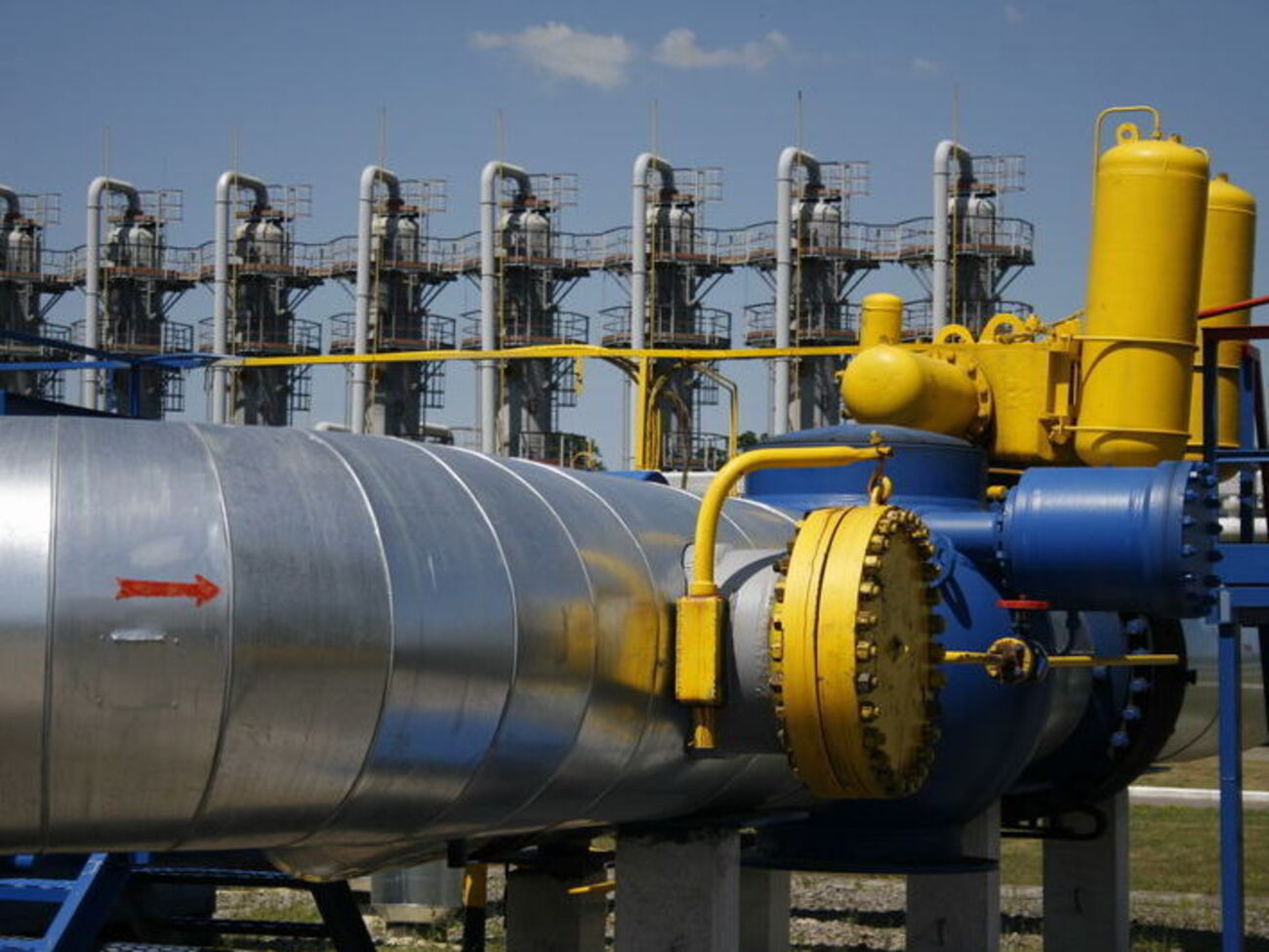Нынешней зимой Украина использует газа на 19% меньше
