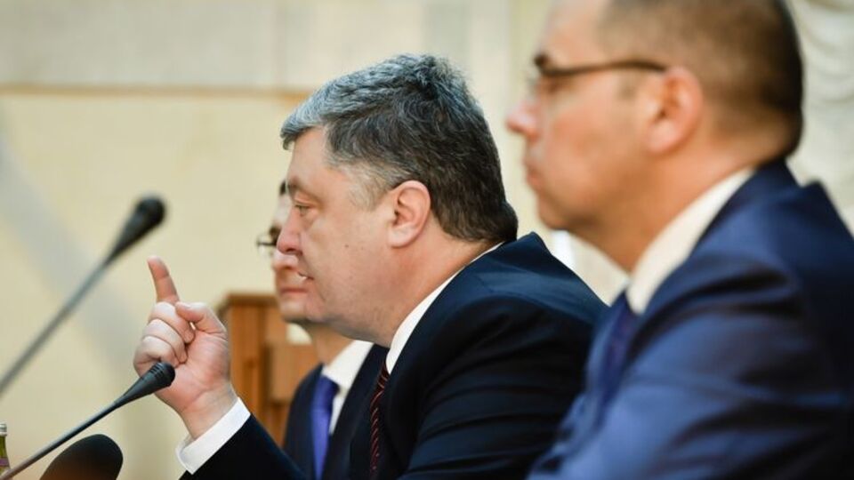 Порошенко в Одессе не дал выступить чиновнику