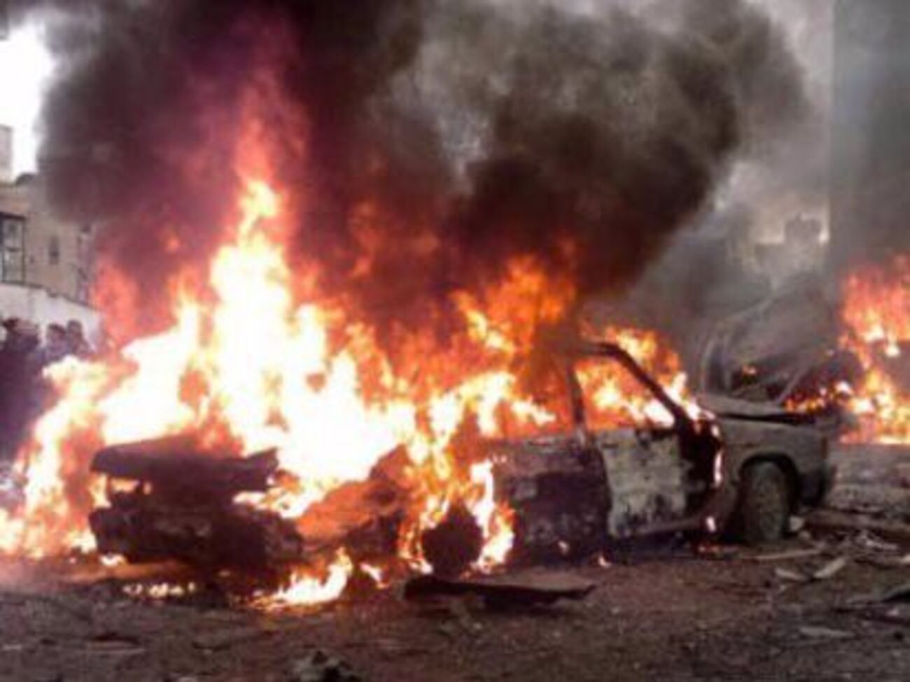 Взрыв произошел возле спорткомплекса