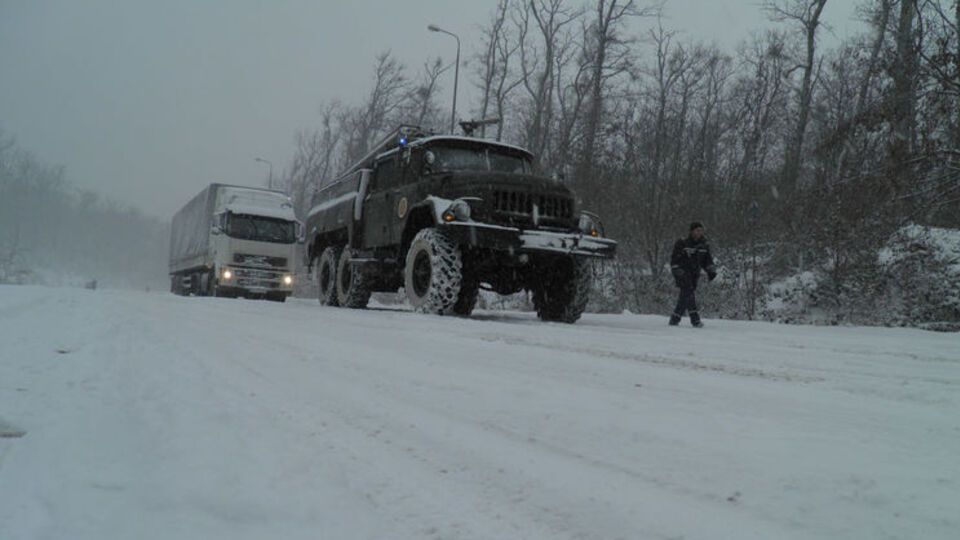 На дорогах ожидается гололед