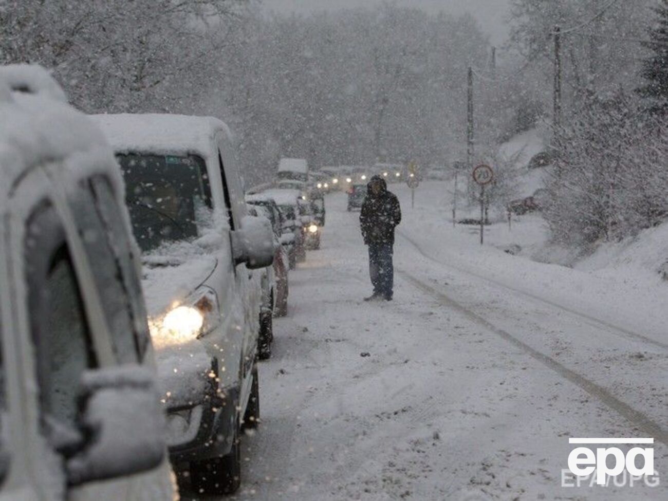 Европейские страны страдают от морозов и снегопадов