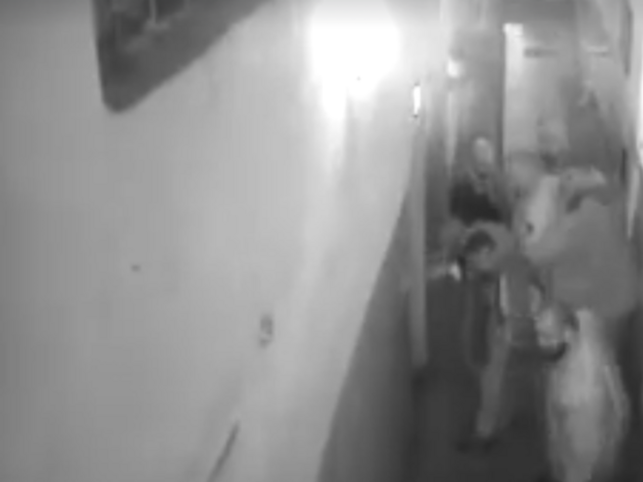 Видео камер наблюдения обнародовала журналистка