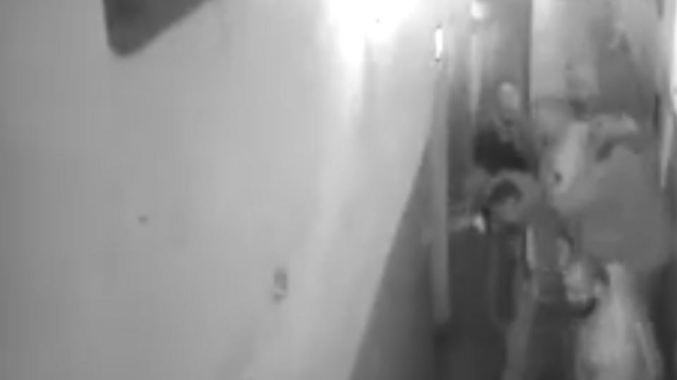 Видео камер наблюдения обнародовала журналистка