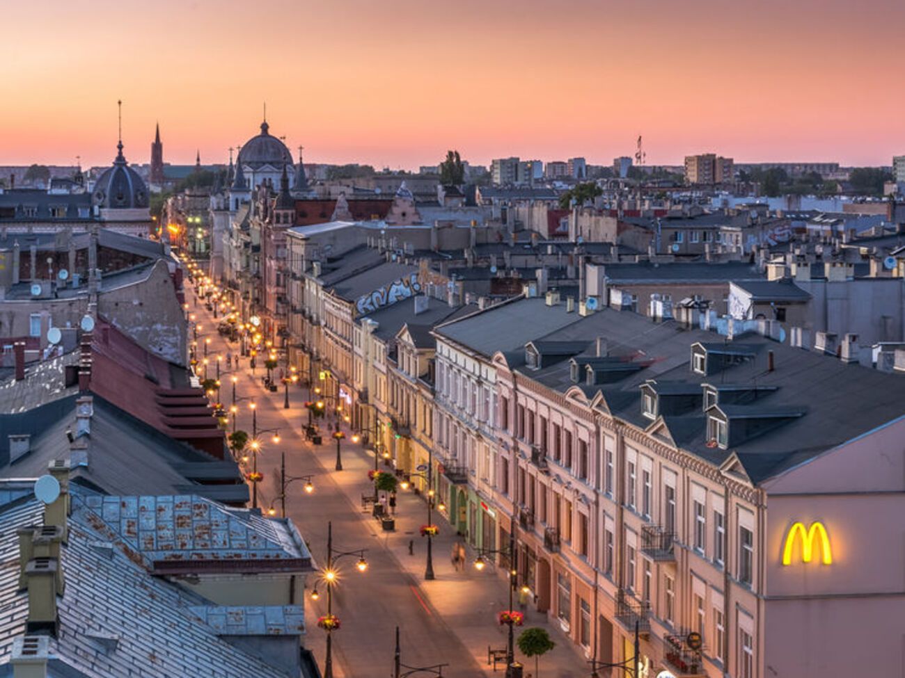 В Лодзе живет много украинцев