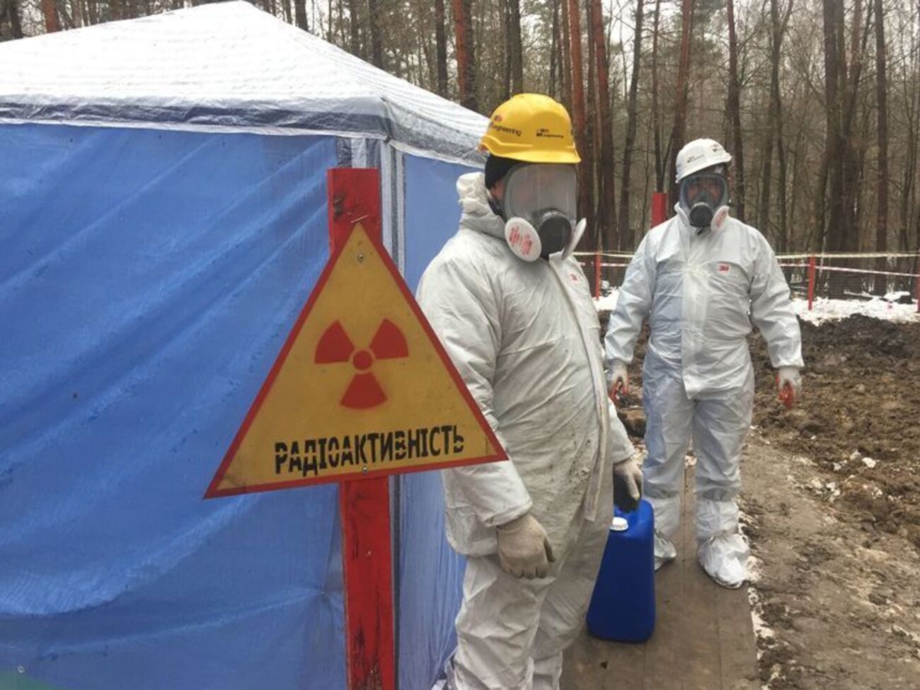 В Житомирской области ликвидировали советское хранилище радиоактивных отходов. Фоторепортаж