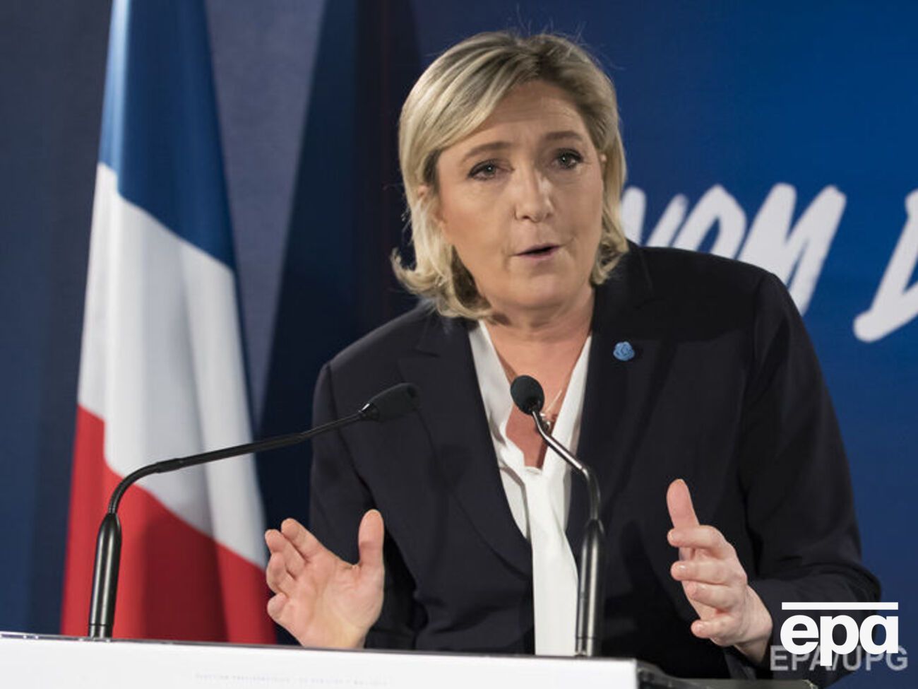 Ле Пен готова признать аннексию Крыма