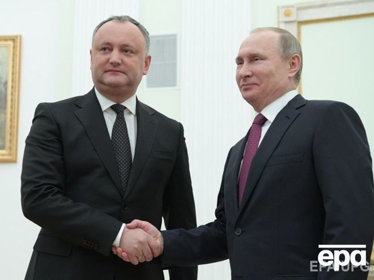 Додон встретился с Путиным