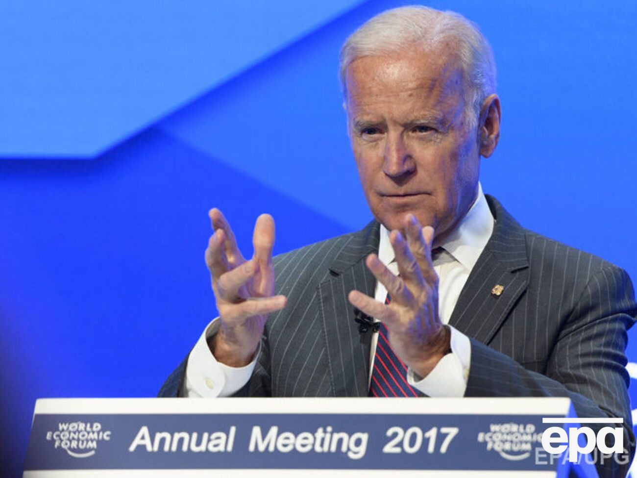 Байден выступил в Давосе