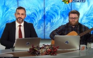 Телеведущие Буткевич и Чернышев исполнили шуточную песню о ссоре Ляшко и "Еврооптимистов"