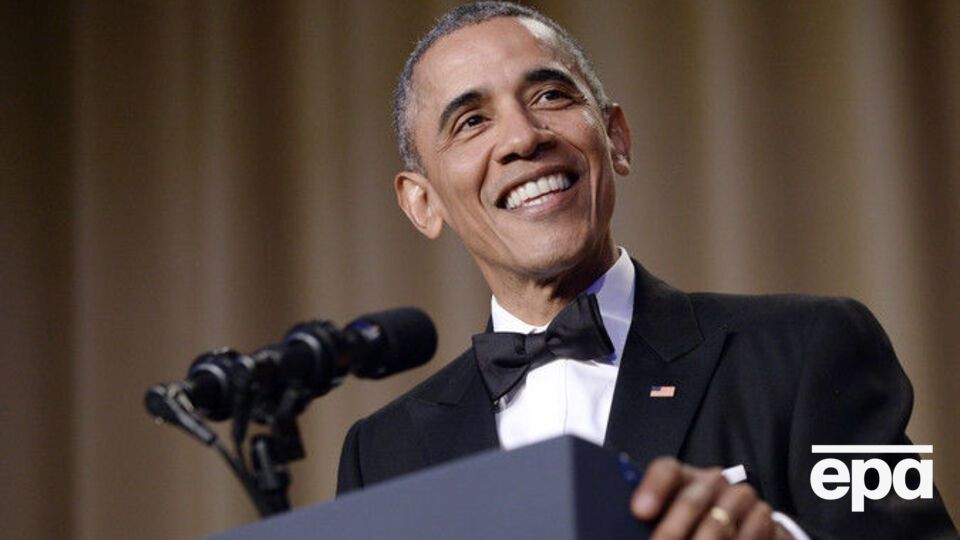 Обама общается с журналистами