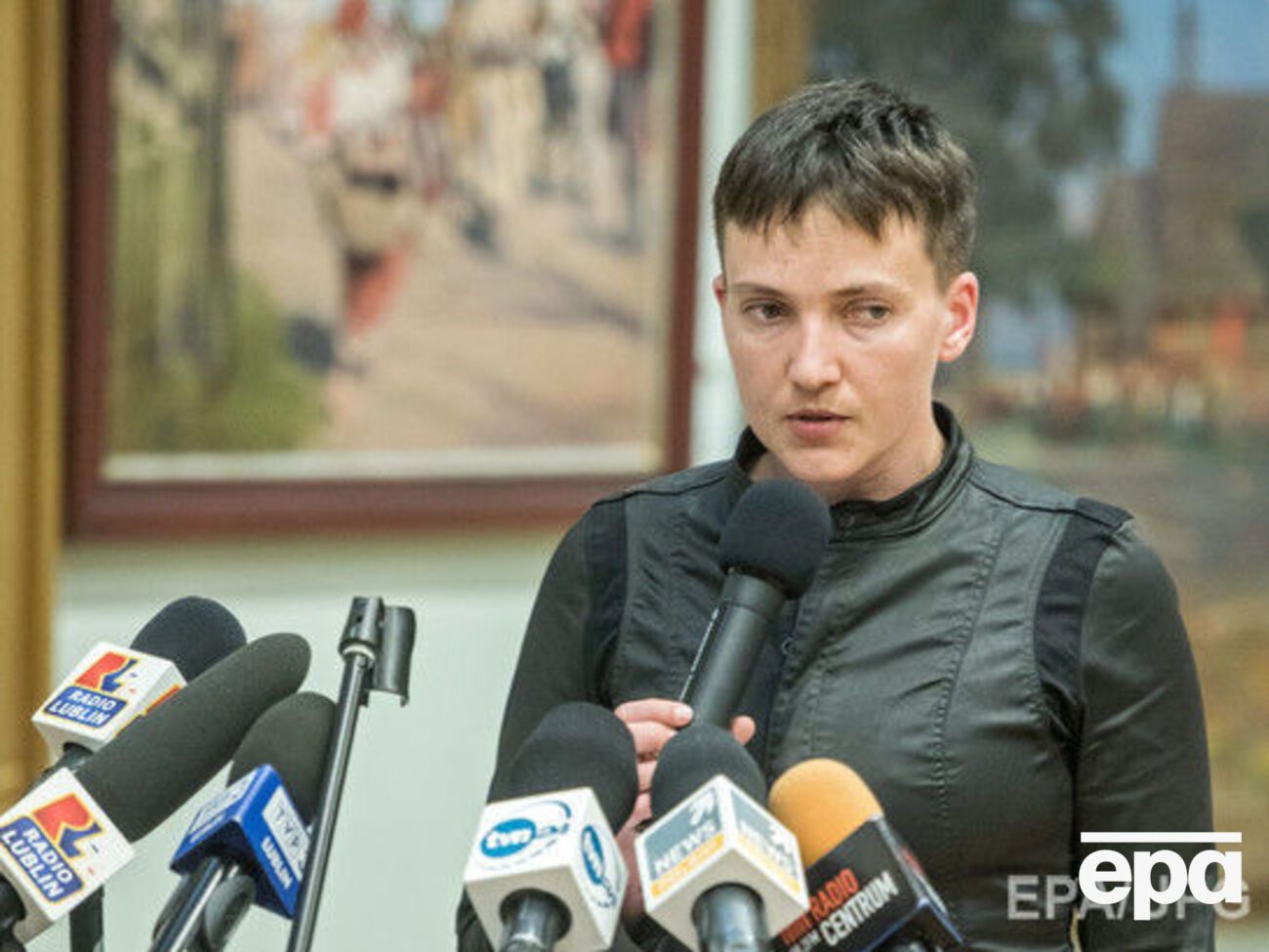 Савченко подверглась критике после своего заявления о Крыме и Донбассе