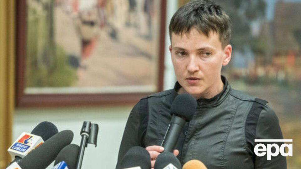 Савченко подверглась критике после своего заявления о Крыме и Донбассе