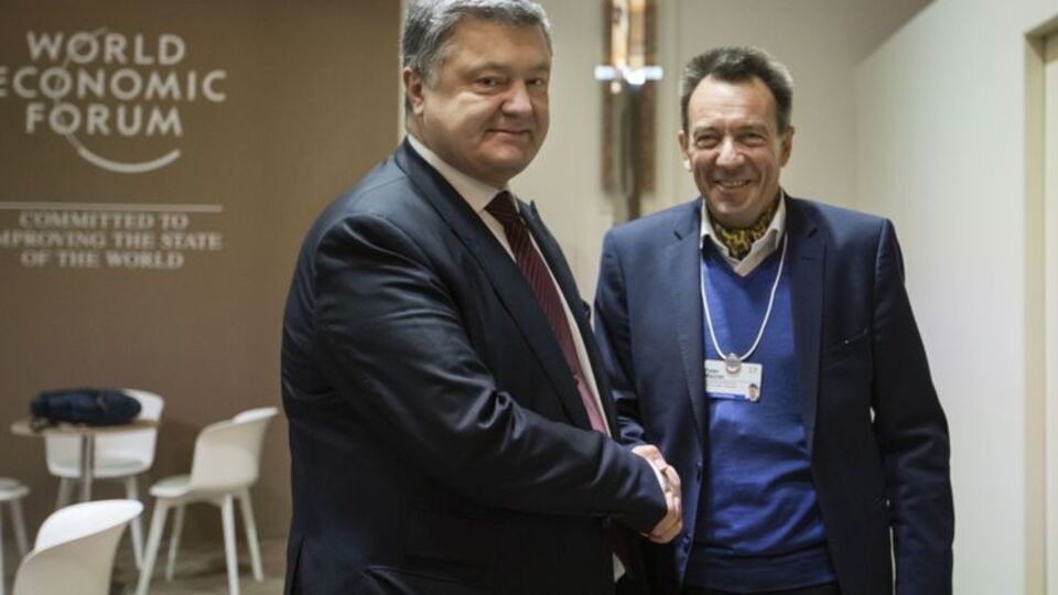 Порошенко в Давосе встретился с главой Международного комитета Красного креста