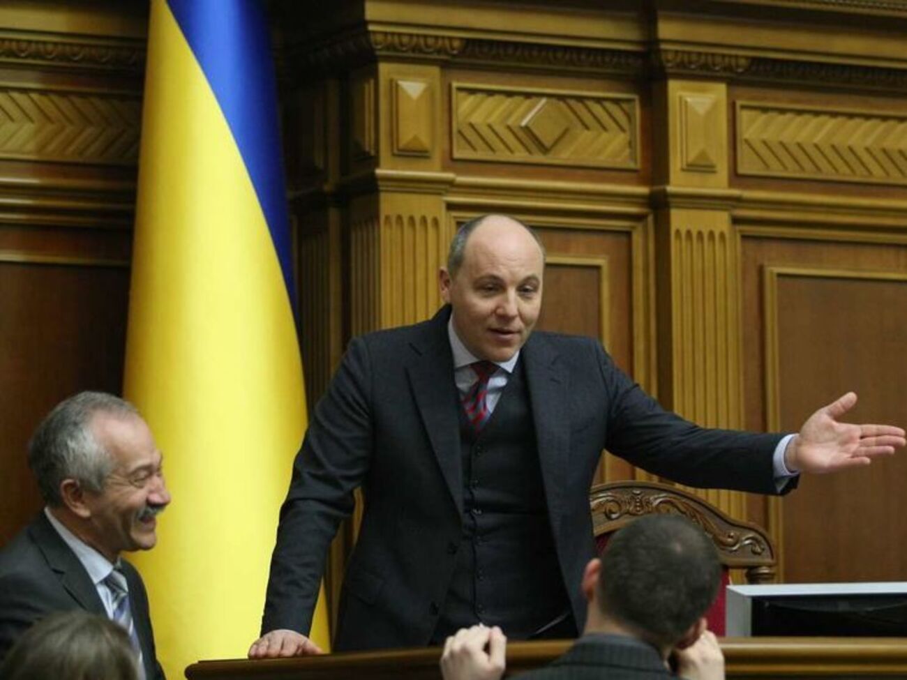 Парубий заявил, что депутатов в зале слишком мало для рассмотрения вопросов