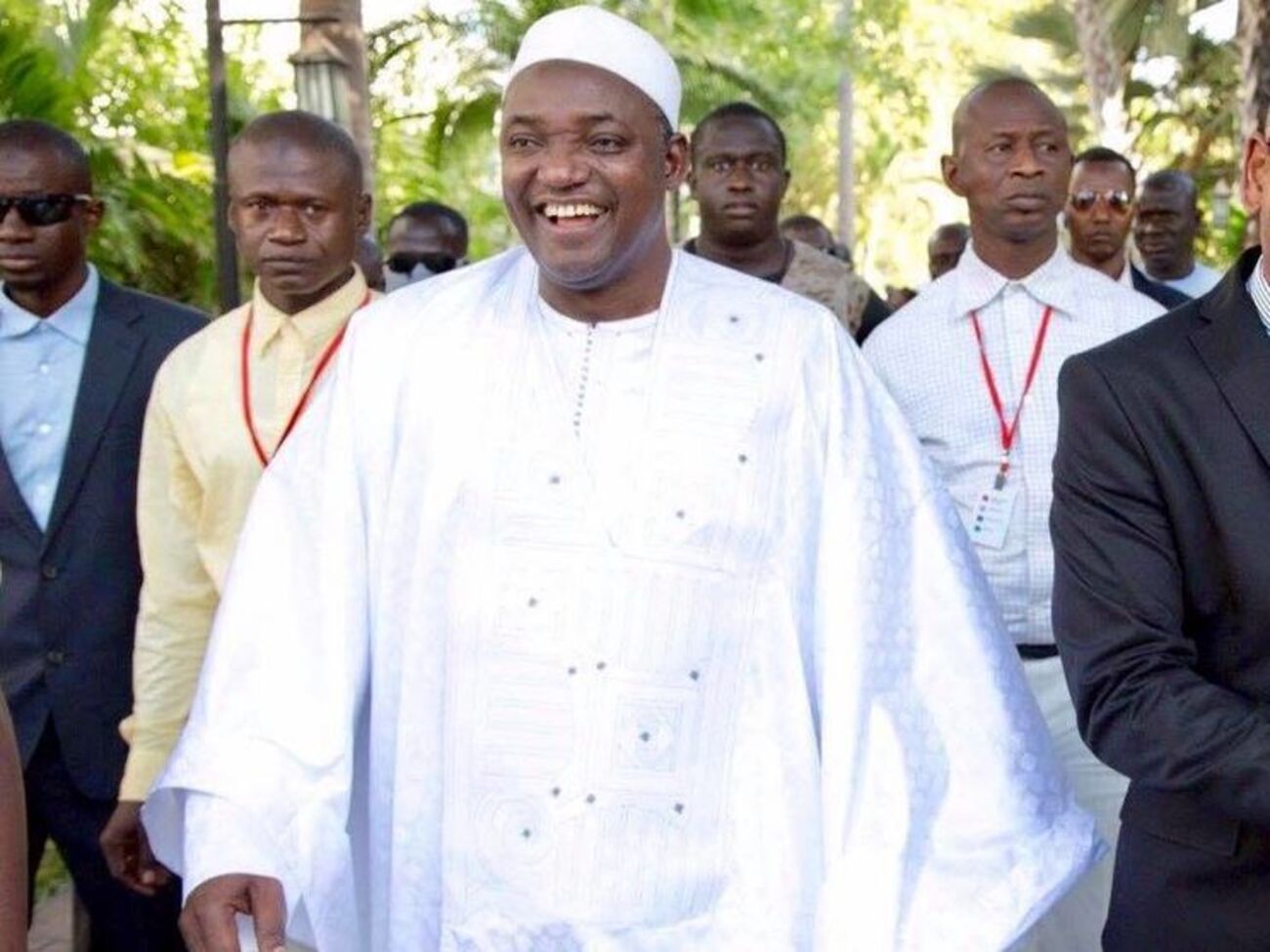 Барроу принес присягу за границей