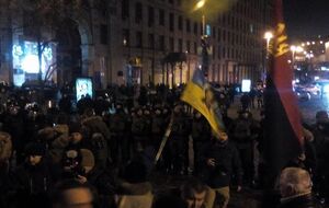 После непродолжительной потасовки стороны разошлись