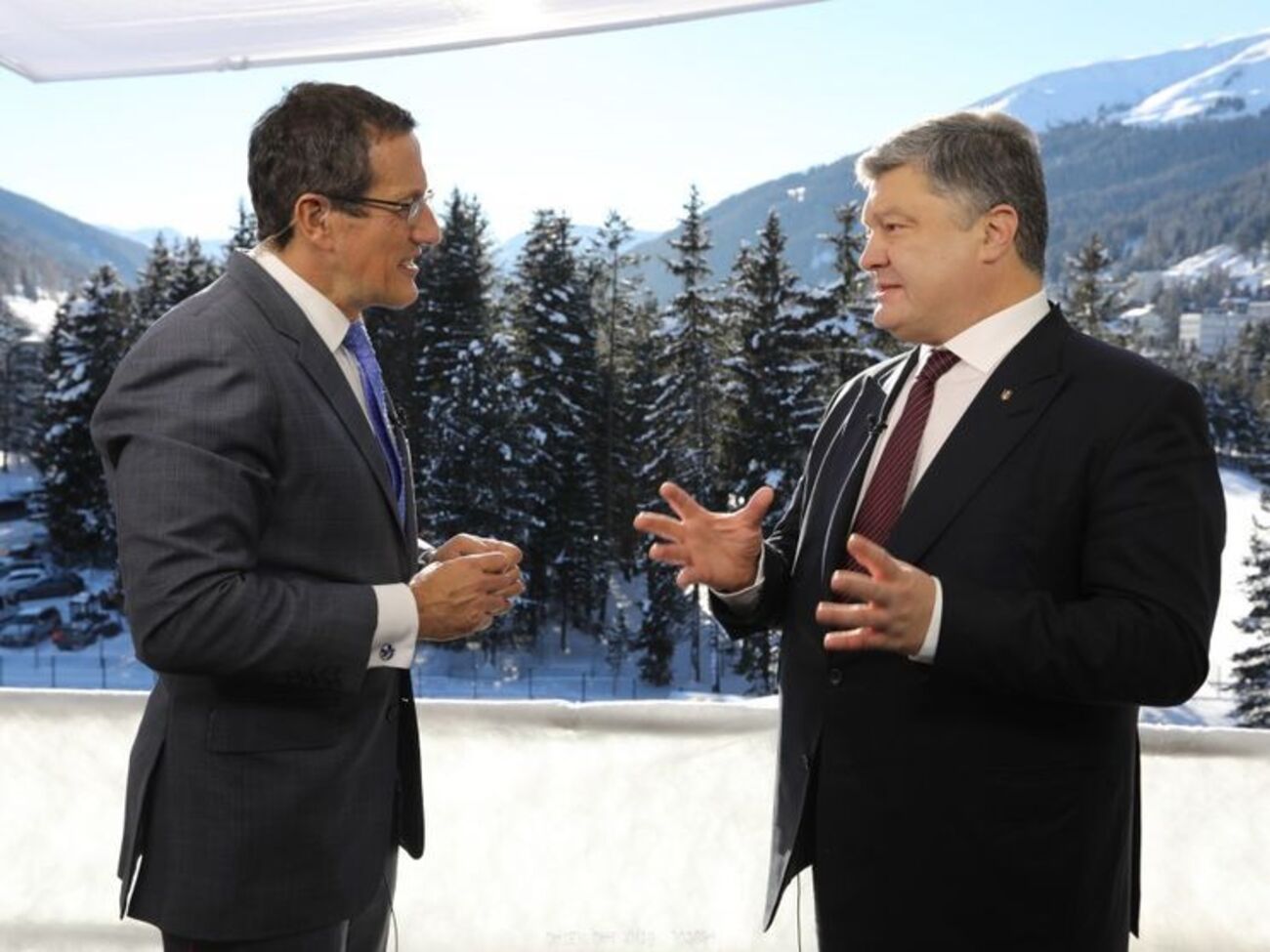 Порошенко дал интервью CNN