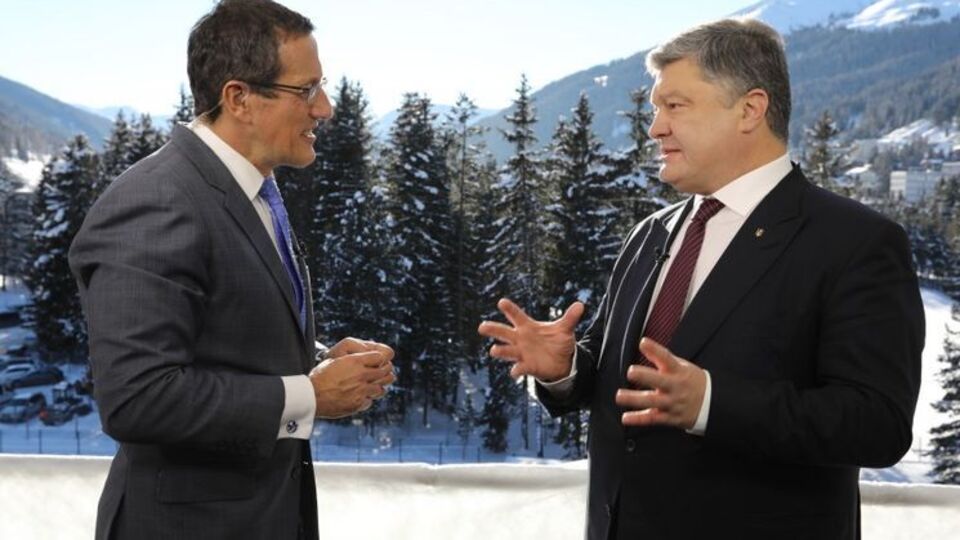 Порошенко дал интервью CNN