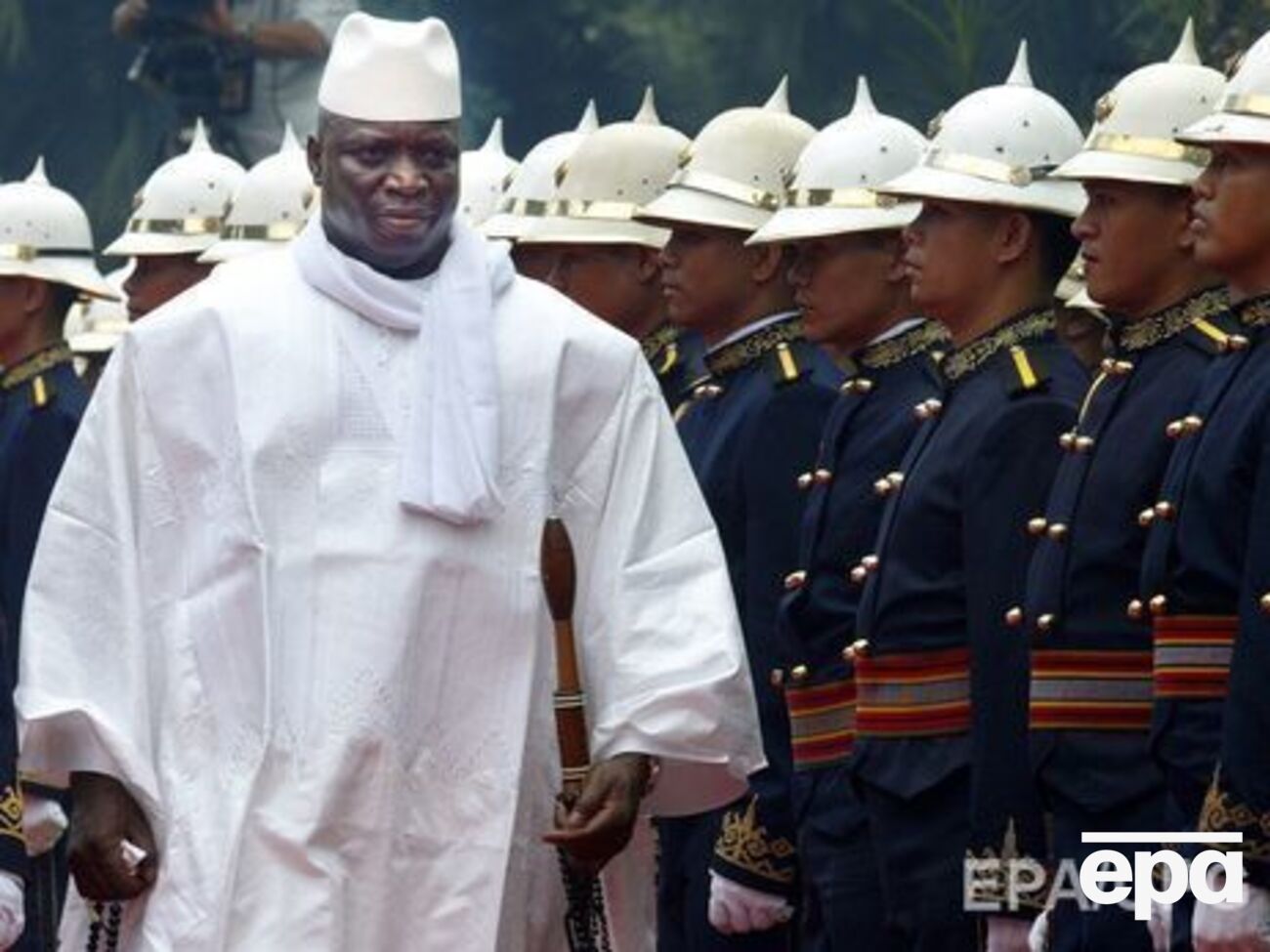 Джамме пришел к власти в 1994 году в результате государственного переворота&nbsp;