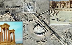 Сегодняя стало известно, что боевики "Исламского государства" в Пальмире взорвали фасад римского амфитеатра и колонны тетрапилона