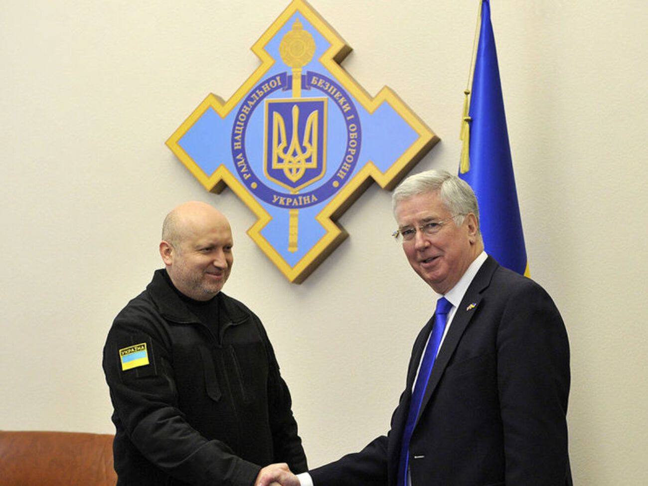 Турчинов провел встречу с Фэллоном