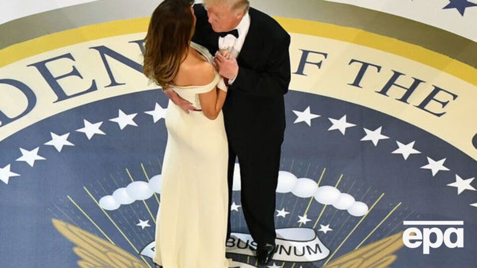 После инаугурации Трамп потанцевал с супругой