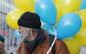 Stop Putin's War in Ukraine. В мире прошли акции протеста против агрессии РФ в Украине. Фоторепортаж