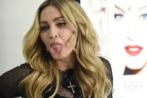 Мадонна не сдерживала эмоций на митинге