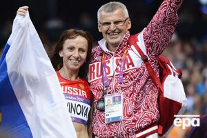 Казарин со своей воспитанницей Марией Савиновой, которая также подозревается в применении допинга