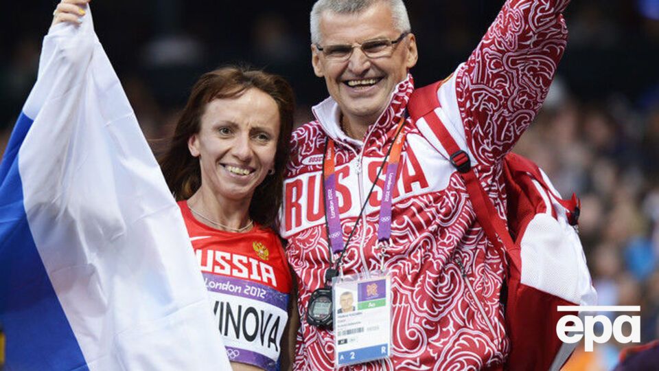 Казарин со своей воспитанницей Марией Савиновой, которая также подозревается в применении допинга