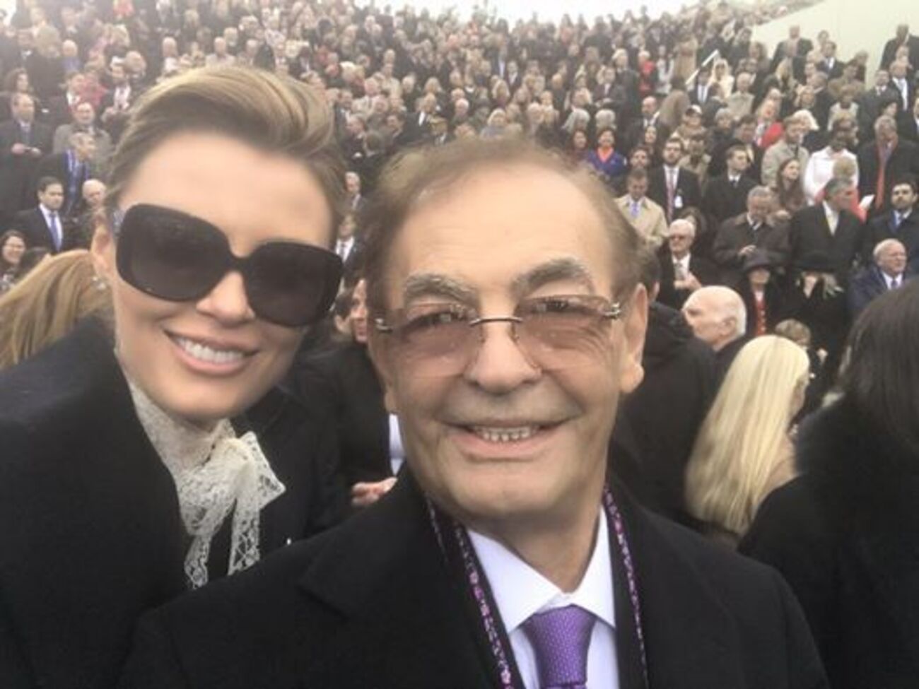 Николаенко с мужем отправилась на официальное мероприятие