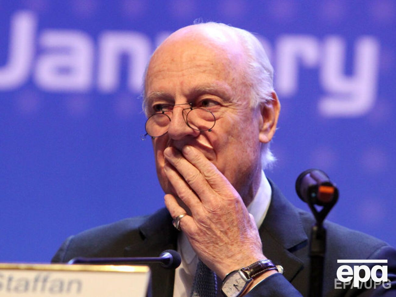 Де Мистура рассчитывает на прогресс во время встречи в Женеве