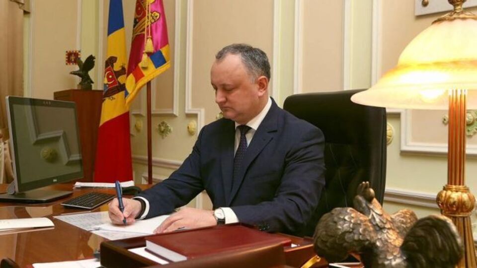 Додон готов инициировать референдум о статусе Приднестровья