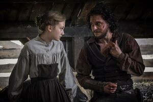 Фанинг и Харингтон снялись вместе