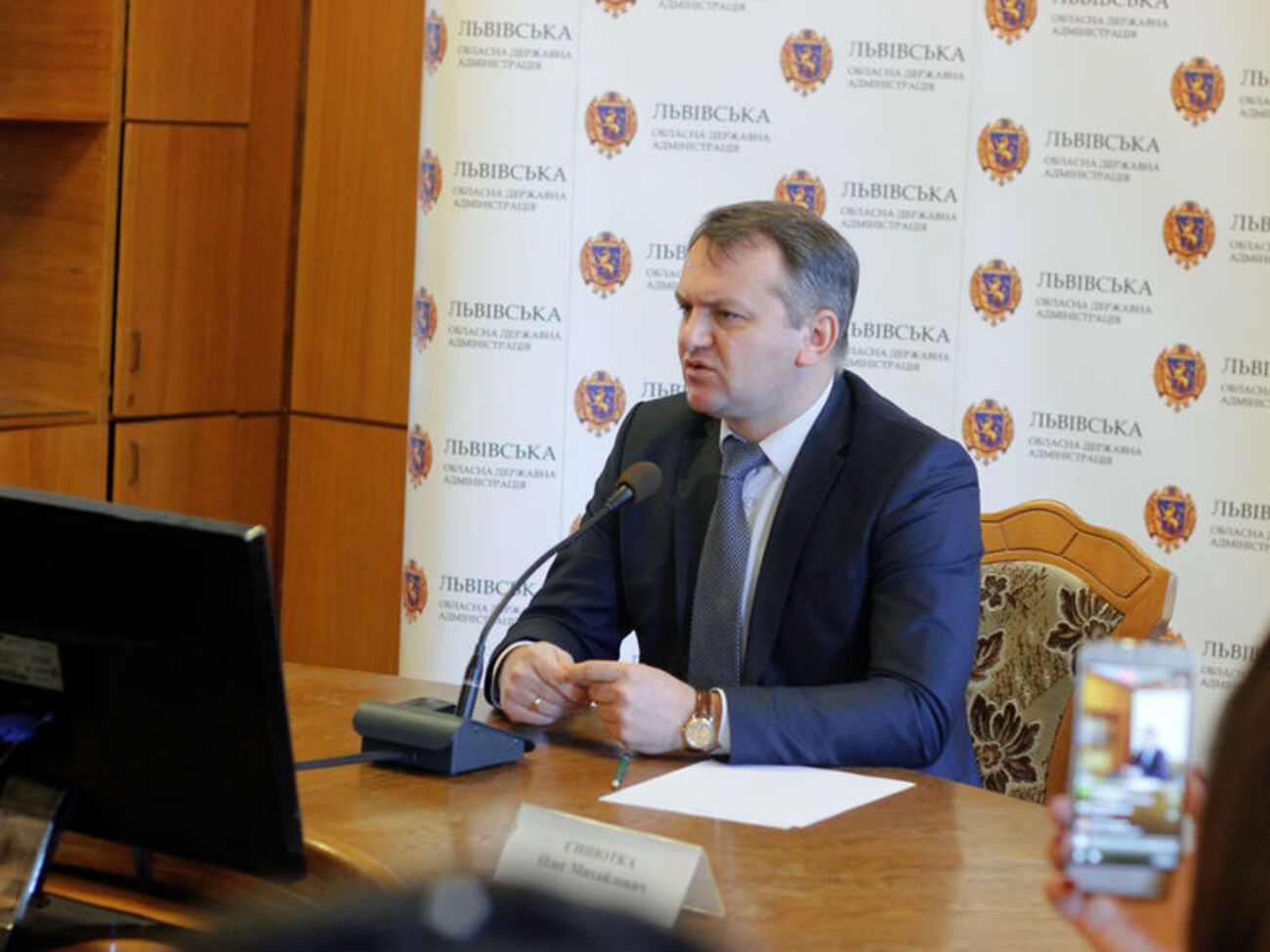 Синютка встречался с активистами, которые протестуют против&nbsp;установки мусоросортировочных и мусороперегрузочных станций на территории города