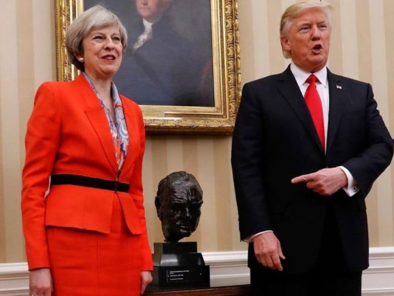 Мэй провела встречу с Трампом в Белом доме