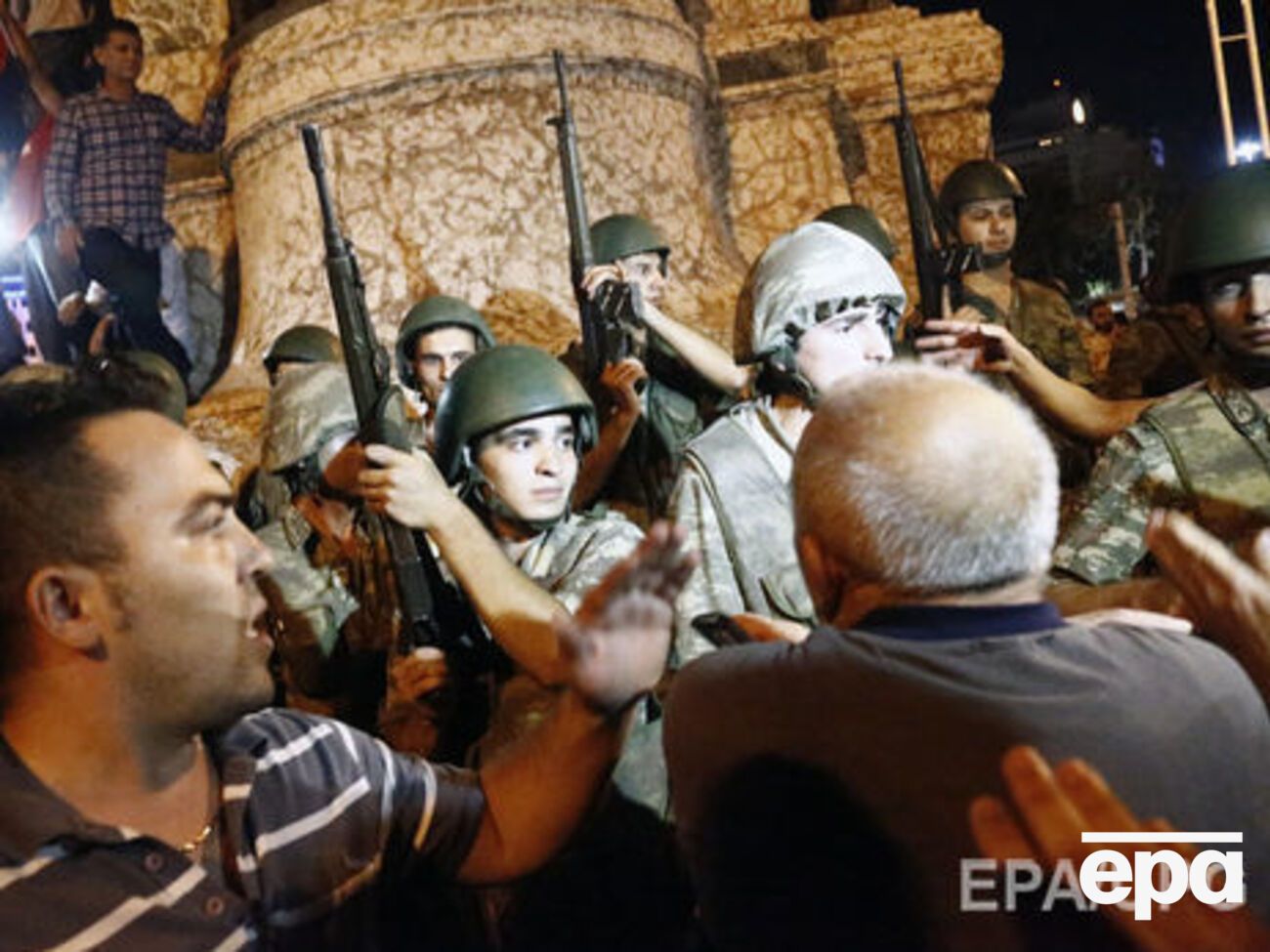 В Турции в июле 2016 года произошла попытка военного переворота