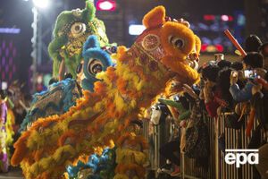 Жители Китая отмечают Новый год по лунному календалю