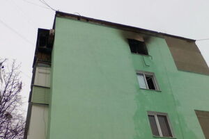 Взрыв произошел на пятом этаже многоквартирного дома