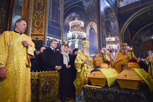 Панихида по Олесю прошла во Владимирском соборе Киева