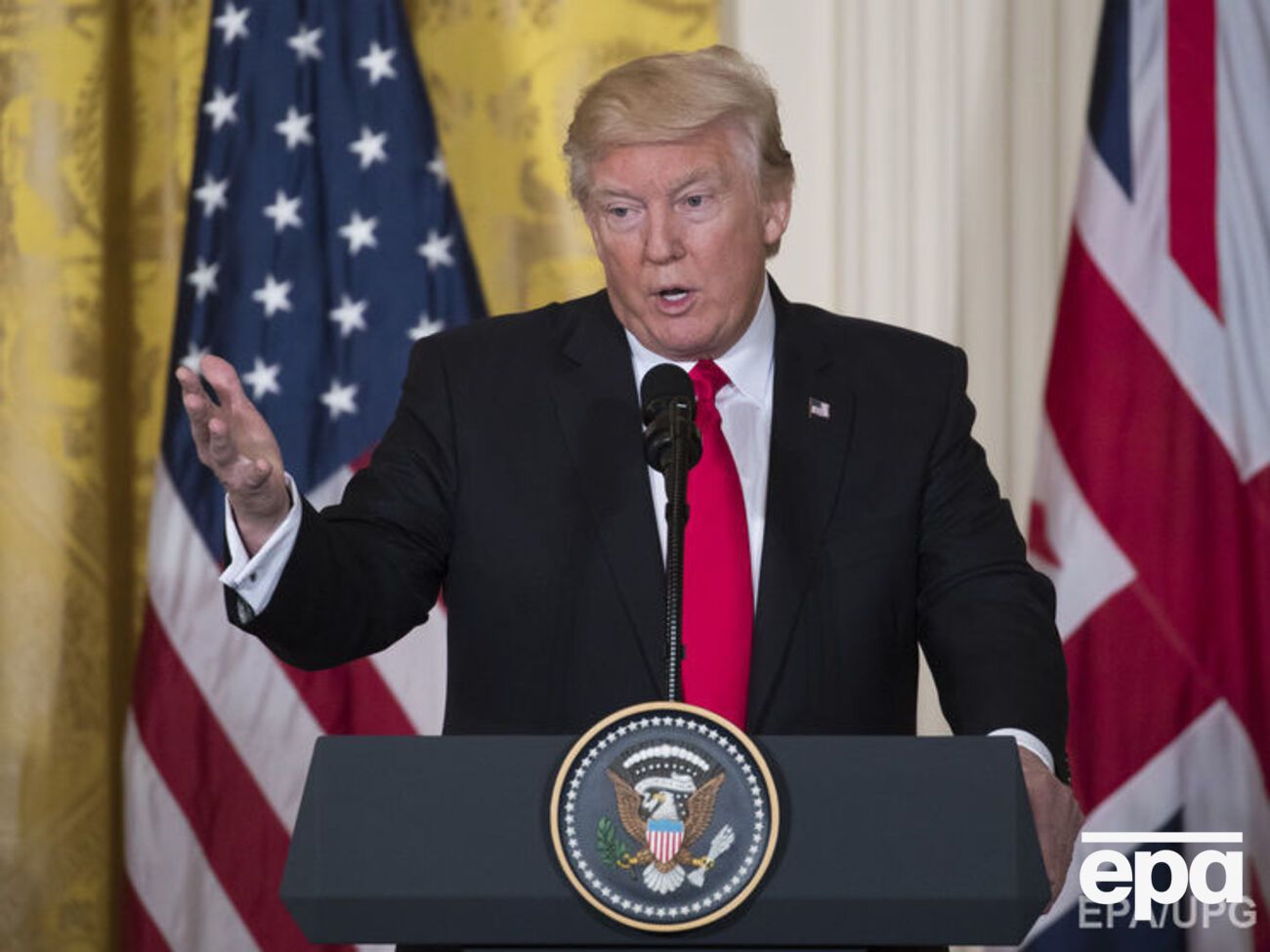 Трамп отметил, что дело "не в религии", а в терроризме и желании сохранить страну в безопасности